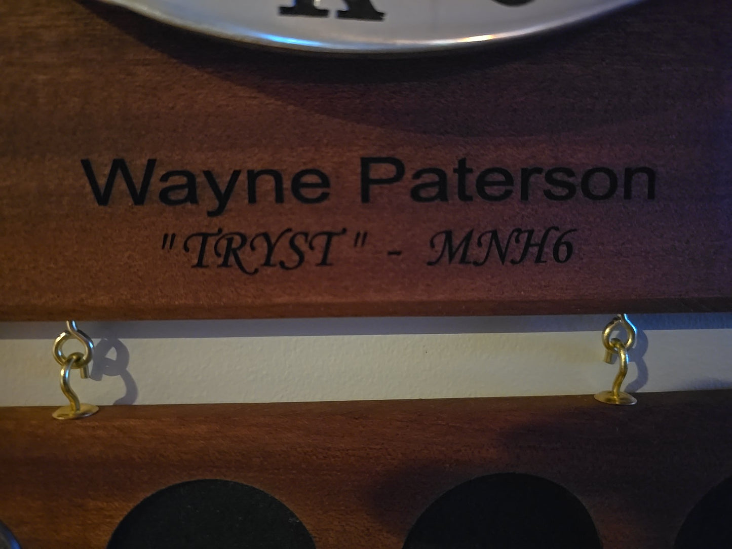 Master National Display Plaque
